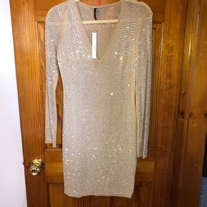 Rhinestone dress